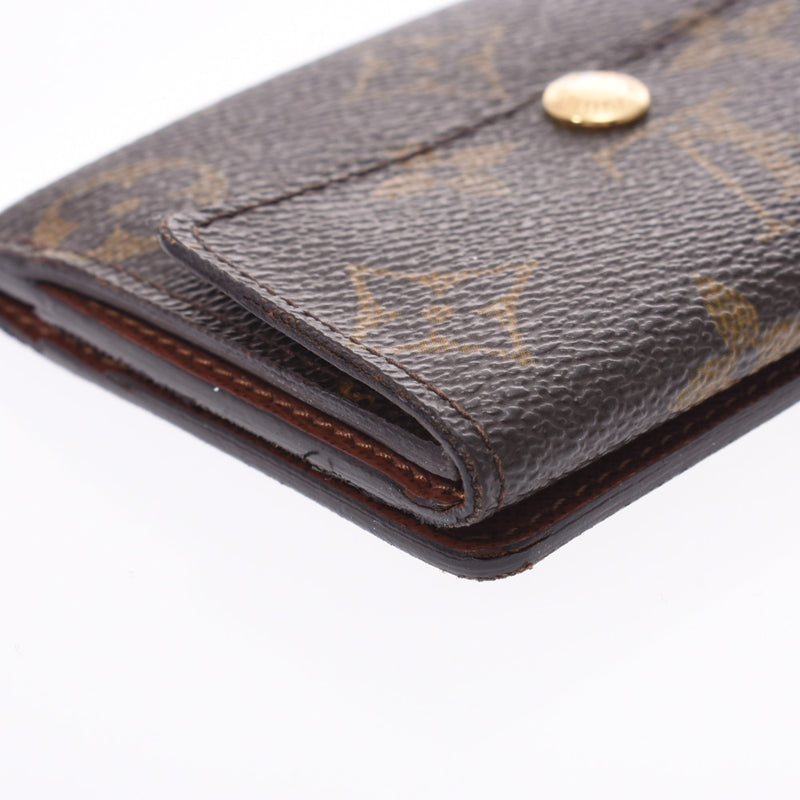 Louis Vuitton Louis Vuitton Monogram Rudlow Supres Brown M61927 UniSex Coin Case AB排名使用Silgrin