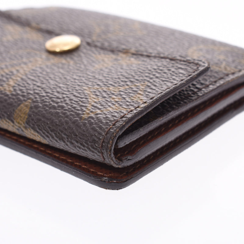 Louis Vuitton Louis Vuitton Monogram Rudlow Supres Brown M61927 UniSex Coin Case AB排名使用Silgrin