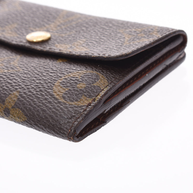 Louis Vuitton Louis Vuitton Monogram Rudlow Supres Brown M61927 UniSex Coin Case AB排名使用Silgrin