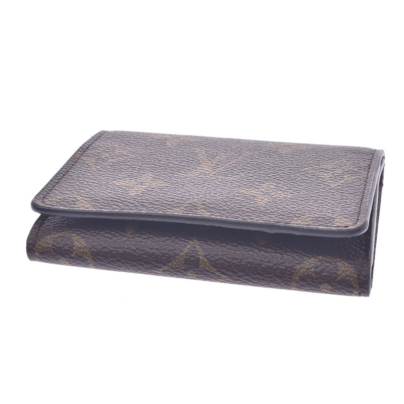 LOUIS VUITTON 路易威登单色安韦洛普卡托杜维吉特名片盒当前棕色 M63801 中性单色画布卡盒 AB 排名二手银藏
