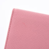 PRADA Prada Compact Wallet Pink 1MV204 Women's Safiano Two-fold Wallets A-rank used Silgrin