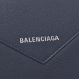 BALENCIAGA バレンシアガ ペーパーコンチネンタル ジップアラウンド 黒 ユニセックス カーフ 長財布 未使用 銀蔵