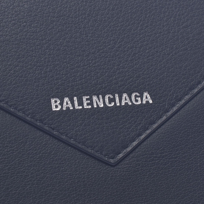 BALENCIAGA バレンシアガ ペーパーコンチネンタル ジップアラウンド 黒 ユニセックス カーフ 長財布 未使用 銀蔵