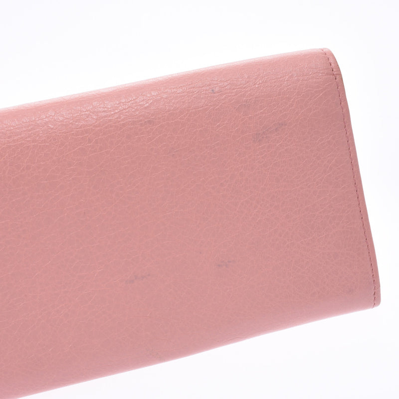 Balenciaga the classic money pink 163471 women's calf Wallet