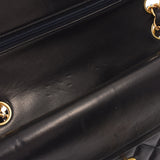 CHANEL シャネル チェーンショルダーバッグ 黒 ゴールド金具 レディース ラムスキン ショルダーバッグ Bランク 中古 銀蔵