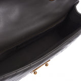 CHANEL シャネル チェーンショルダーバッグ グレー ゴールド金具 レディース ラムスキン ショルダーバッグ Aランク 中古 銀蔵