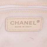 Chanel Chanel Matrasse PTT Tote White Silver Bracket Ladies Caviar Skin Handbag B Rank Used Silgrin