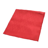 HERMES エルメス ポケットチーフ グランアッシュ/GRAND H 赤 ユニセックス シルク100% ブランド小物 未使用 銀蔵