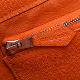 Hermes Hermes Foolto All Leather Orange □ E-Engraved (around 2001) Unisex Togo Tote Bag AB Rank Used Sinkjo