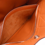 Hermes Hermes Foolto All Leather Orange □ E-Engraved (around 2001) Unisex Togo Tote Bag AB Rank Used Sinkjo