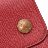 HERMES エルメス ポシェットグリーン ルージュビフ ゴールド金具 ユニセックス クシュベル ウエストバッグ ABランク 中古 銀蔵