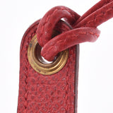 HERMES エルメス ポシェットグリーン ルージュビフ ゴールド金具 ユニセックス クシュベル ウエストバッグ ABランク 中古 銀蔵