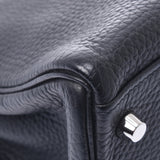 Hermes Hermes Kelly 32 Insermily 2way Bag Black Silver Tracket T刻（2015年左右）女士Triyo纤维钢手提包A级使用水池