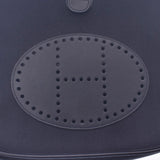 Hermes Hermes Evelin PM Black Silver Bracket □ K-engraved (around 2007) Unisex TOwaru Ash / Leather Shoulder Bag A-rank used Silgrin