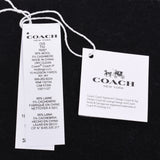 COACH Coach Signature Black/Grey 76057 Unisex Wool 95%/Cashmere 5% Muffler Unused Ginzo