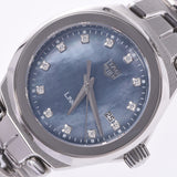 Tag Heuer Tag Heuer Link 12P Diamond WBC1313 Women's SS Watch Quartz Blue Shell Diagram A-Rank Used Sinkjo