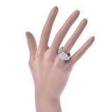 PONTE VECCHIO Pontevekio Diamond 0.50CT 15 Ladies K18 White Gold Ring / Ring A-Rank Used Silgrin