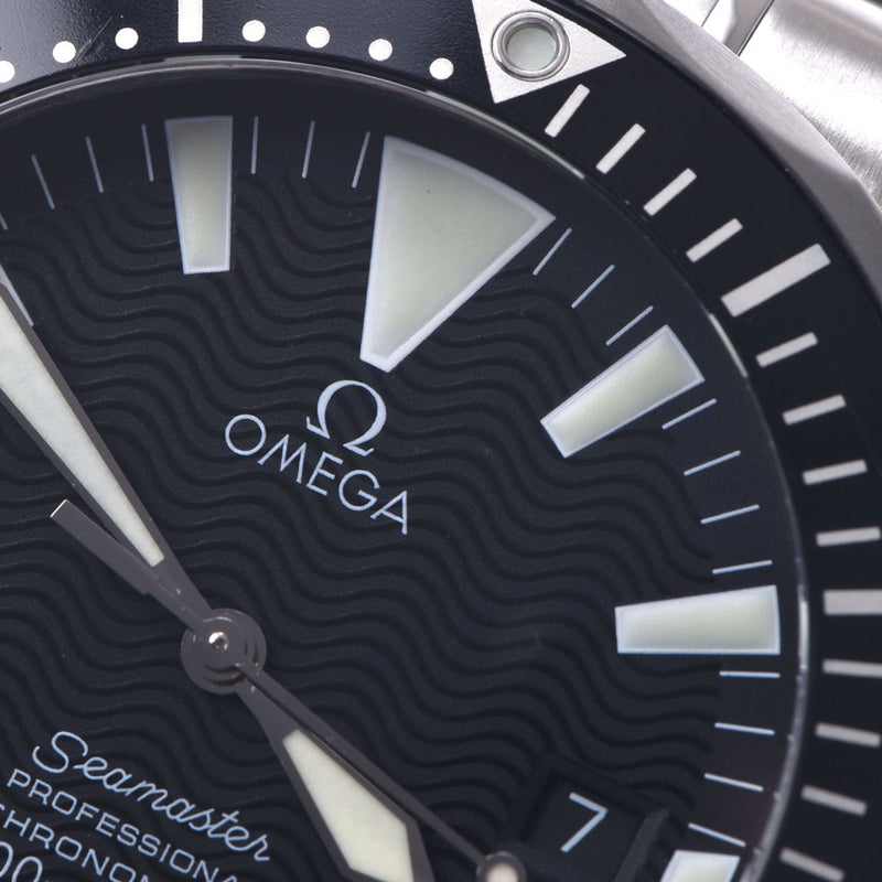 Omega Omega Seamaster Professional 2254.50男装手表自动伤口黑色桌A级使用水池