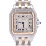 Cartier Cartier Panther SM 2 Row Type Women's YG / SS Watch Quartz Eyevoly Table A-Rank Used Silgrin