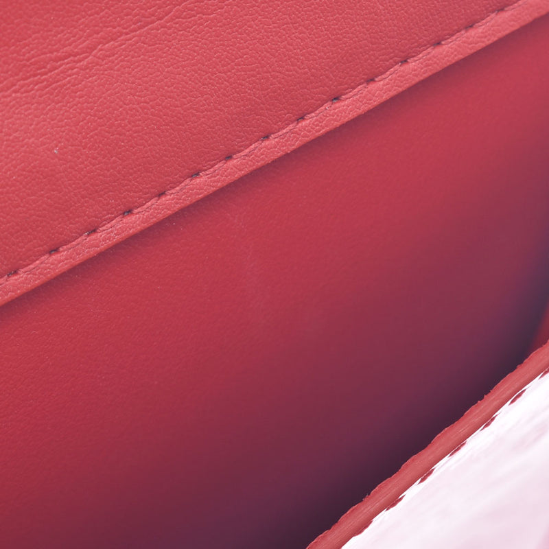 【Financial Results Sale】 LOUIS VUITTON Louis Vuitton Vernis Mott Rouge M91137 Ladies Monogram Vernis Shoulder Bag A Rank Used Ginzo