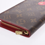 LOUIS VUITTON Ryviton monotonogram, Port-General, Port-General, M95006, Ladies, canvas, canvas length, wallet, wallet, AB, rank used, silver.