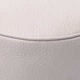 PRADA Prada One Shoulder Bag White Gold Bracket B4311M Ladies Curf Semi-Shoulder Bag A-Rank Used Silgrin