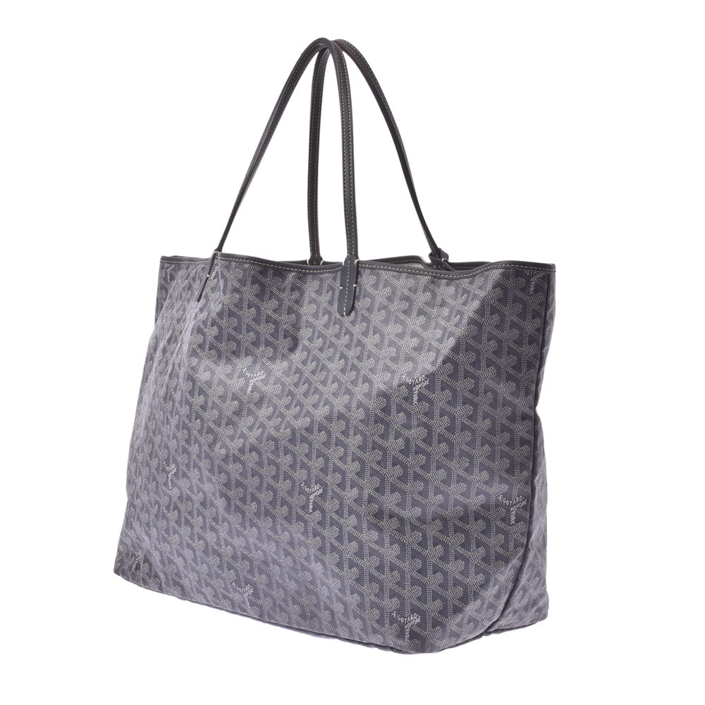 Goyard グレー サンルイ GM ゴヤールサンルイGM グレー ユニセックス トートバッグ GOYARD 中古