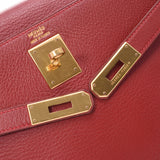 Hermes Hermes Kelly 32 2way Bag Louge Big Gold Bracket□C冠军（1999年左右）女士Triyo Clemance Pandbag B排名使用Silgrin