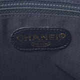 Chanel Chanel Logo黑色女士凝乳手提包B等级使用Silgrin