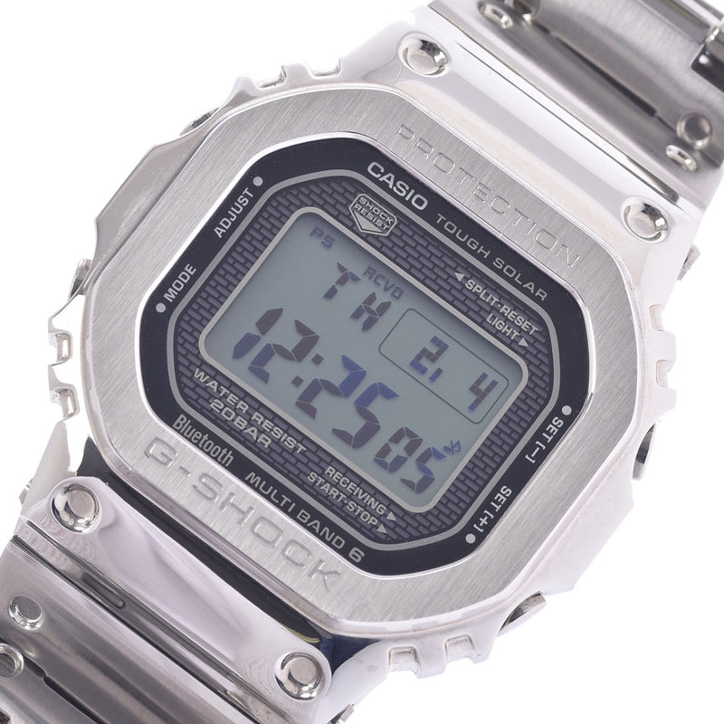 G-Shock Shock Gmw-B5000男士SS手表太阳能无线电波时钟黑色桌AB排名使用SILGRIN