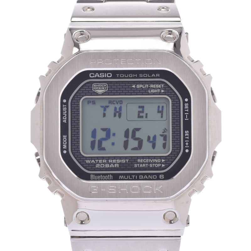 G-SHOCK ジーショック GMW-B5000 メンズ SS 腕時計 ソーラー電波時計 黒文字盤 ABランク 中古 銀蔵