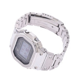 G-SHOCK SHOCK GMW-B5000 Men's SS Wrist Watch Solar Radio Wave Clock Black Table AB Rank Used Silgrin