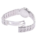 BVLGARI ブルガリ ブルガリブルガリ23 12Pダイヤ BB23SS レディース SS 腕時計 クオーツ 黒文字盤 Aランク 中古 銀蔵