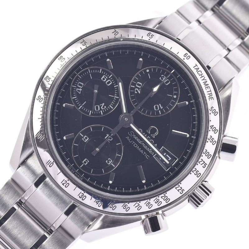 OMEGA Omega Speedmaster Date 3513.50 Men's SS Watch Automatic Black Dial A Rank Used Ginzo