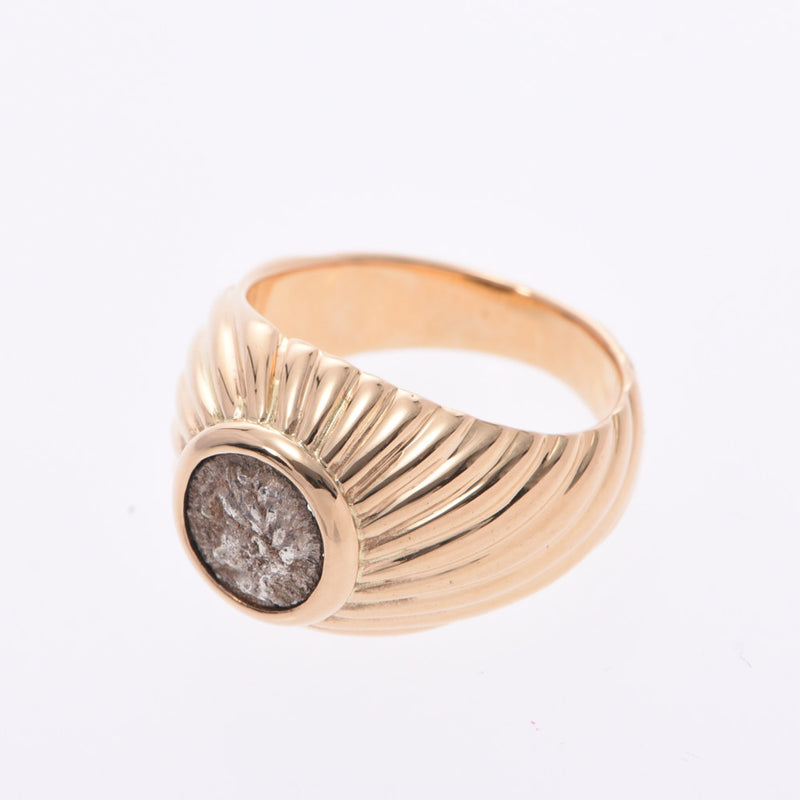BVLGARI Bulgari Antique Monote No. 5 Ladies K18YG Ring / Ring A-Rank Used Silgrin