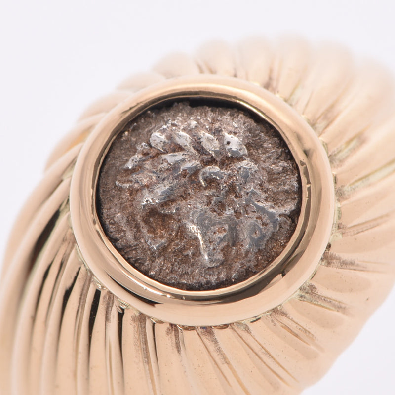 BVLGARI Bulgari Antique Monote No. 5 Ladies K18YG Ring / Ring A-Rank Used Silgrin