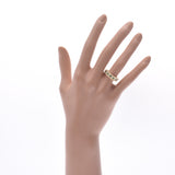 Christian Dior Christian Dior No. 11 Ladies K18 YG / Diamond / Emerald Ring, Ring A Rank Used Silgrin