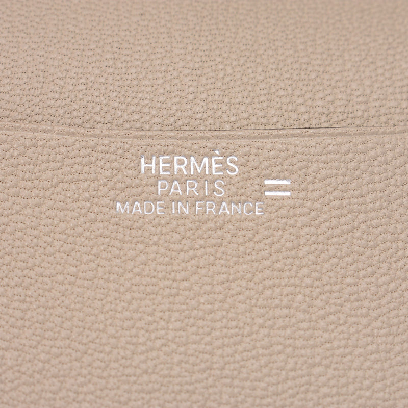 Hermes Hermes Agenda Ombre Silver Bracket □ N-engraved (around 2010) Unisex Lizard Natural Notebook Cover A-rank used Silgrin