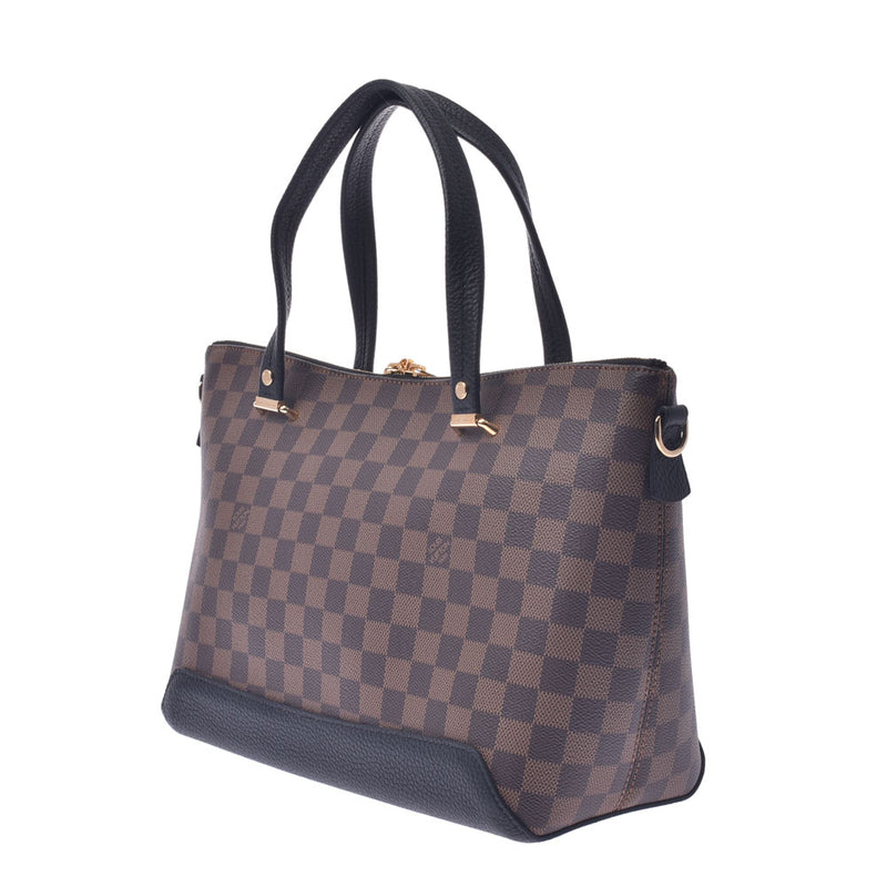 LOUIS VUITTON ルイヴィトン ダミエ ハイドパーク 2WAYバッグ ブラウン N41014 レディース ダミエキャンバス ハンドバッグ Aランク 中古 銀蔵