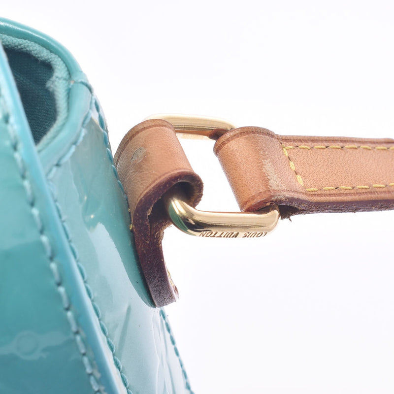 Louis Vuitton Blue Lagon Monogram Vernis Bellflower PM Crossbody Bag