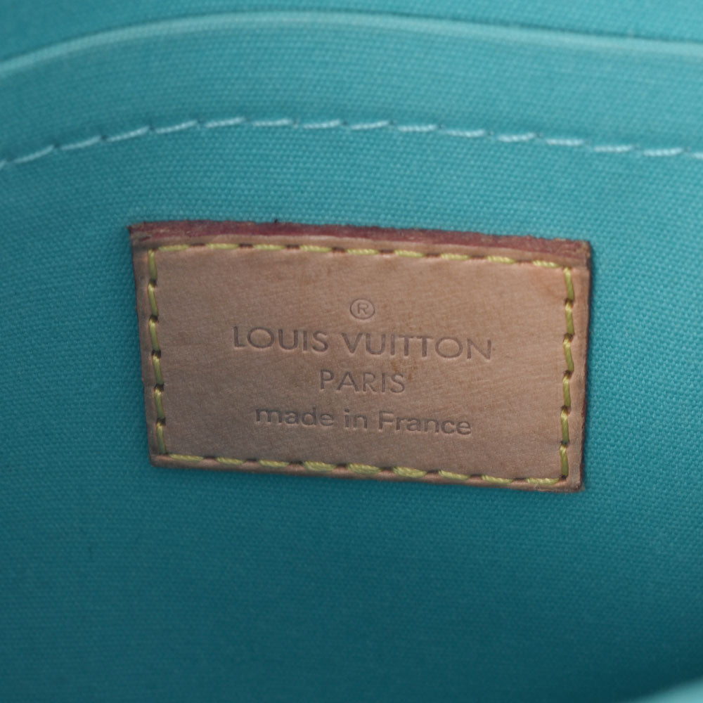 LOUIS VUITTON ルイヴィトン ヴェルニ ベルフラワーPMブルーラゴン 