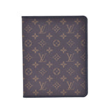LOUIS VUITTON Louis Vuitton Monogram Macather Agenda Bureau Brown/Black R21083 Men's Monogram Canvas Pocketbook Cover AB Rank Used Ginzo