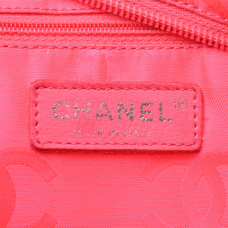 CHANEL シャネル カンボンライン ラージトート 黒/黒 レディース ラムスキン トートバッグ Aランク 中古 銀蔵