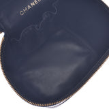 Chanel Chanel Vertical Vertical Volleyball Bag Black Gold Bracket Ladies Caviar Skin Handbags A Rank Used Silgrin