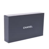 Chanel Chanel Boy Cabbage Black Silver Fixtures Ladies Caviar Skin Long Wallet B Rank Used Silver