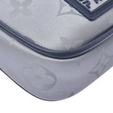 Louis Vuitton Monogram satellite alpha clutch silver m44171 Mens clutch bag