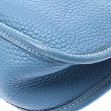 Hermes Hermes Evelin PM Blue Jean Silver Bracket □ J-Engraved (around 2006) Unisex Triyo Clemance Shoulder Bag B Rank Used Silgrin
