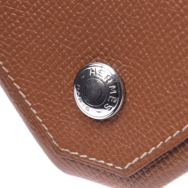 Hermes Hermes Lvan牛金银支架□C刻（1999年左右）UniSEX Kushuber Coin Case AB排名使用Sinkjo