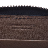 BOTTEGAVENTA Bottega Veneta Intrecci chart Navy Blue P00503297S Unisex Leather Coin Case Shindex Used Ginzo