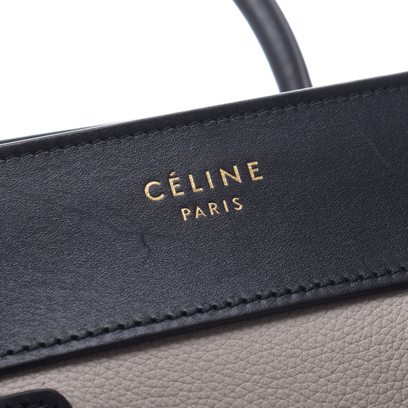 Celine mini best sale luggage leather tote